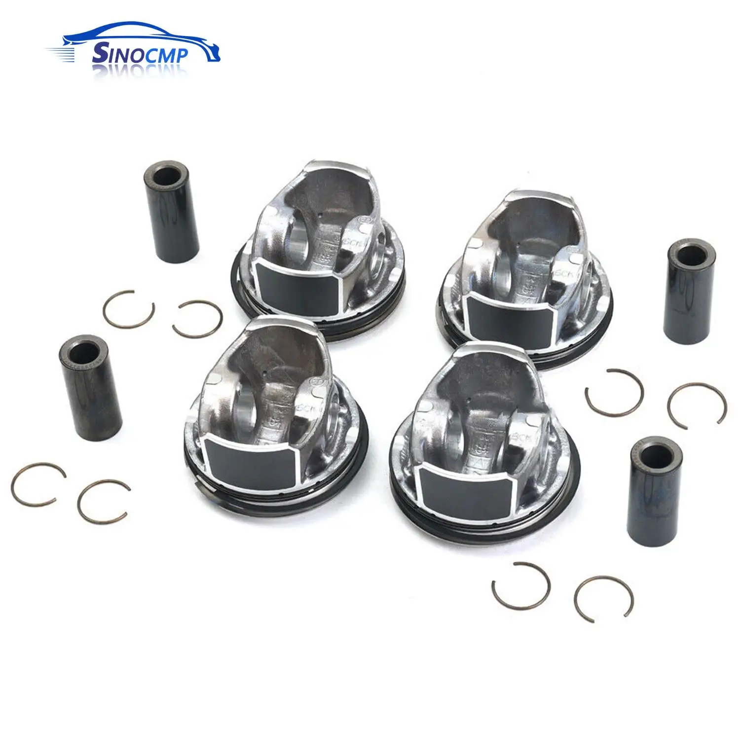 Фото Комплект из 4 поршневых колец Φ82.5мм / Φ23мм 06K107065C для Audi S3 8V TTS VW Golf R Arteon Passat MK7 Skoda Seat 2.0 TSI CJX DJH DNU №1