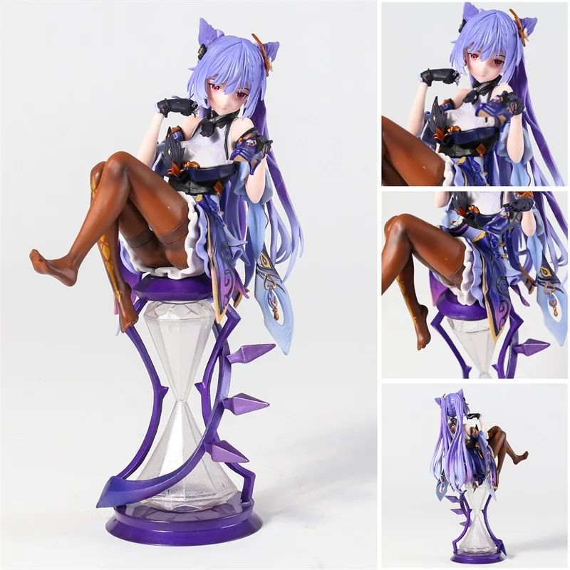

Genshin Impact Keqing Decoration Collection Figurine Toy Model Statue