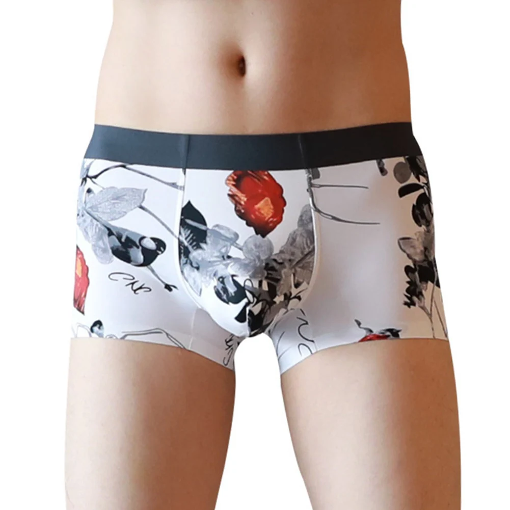 

Мужское Шелковистое бесшовное нижнее белье, летние дышащие тонкие брюки с плоскими штанинами, летнее нижнее белье, дышащее Шелковистое бесшовное тонкое нижнее белье