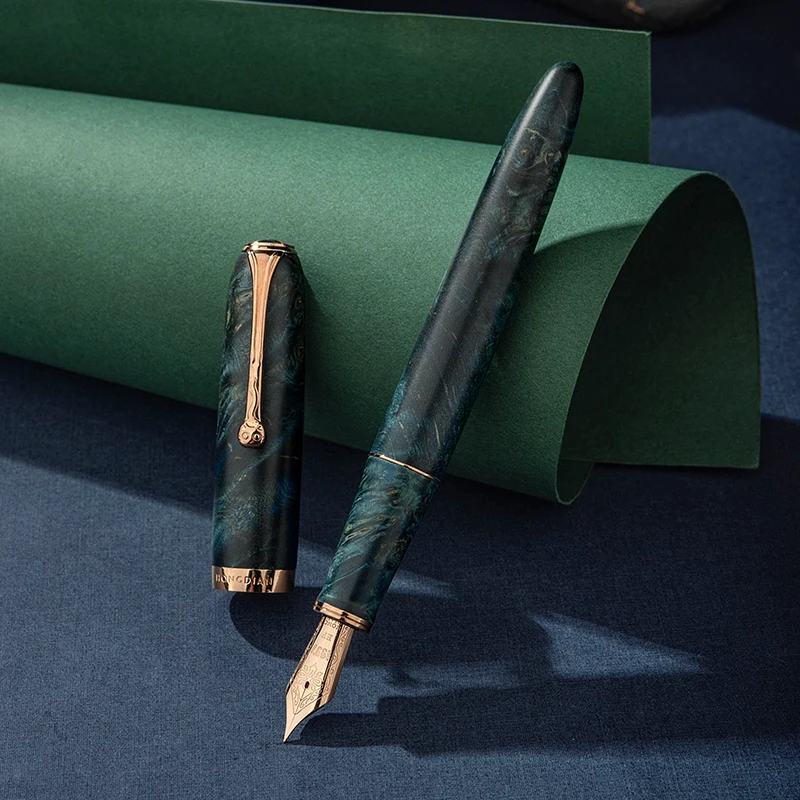 

Hongdian A10 Стабильная деревянная авторучка с магнитным колпачком Ручка премиум-класса для каллиграфии F Лезвие Перо Практика письма Подарки Офисные принадлежности