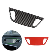 for bmw x1 f47 f48 2016 2017 2018 2019 2020 car accessories center console dashboard panel air outlet frame carbon fiber cover