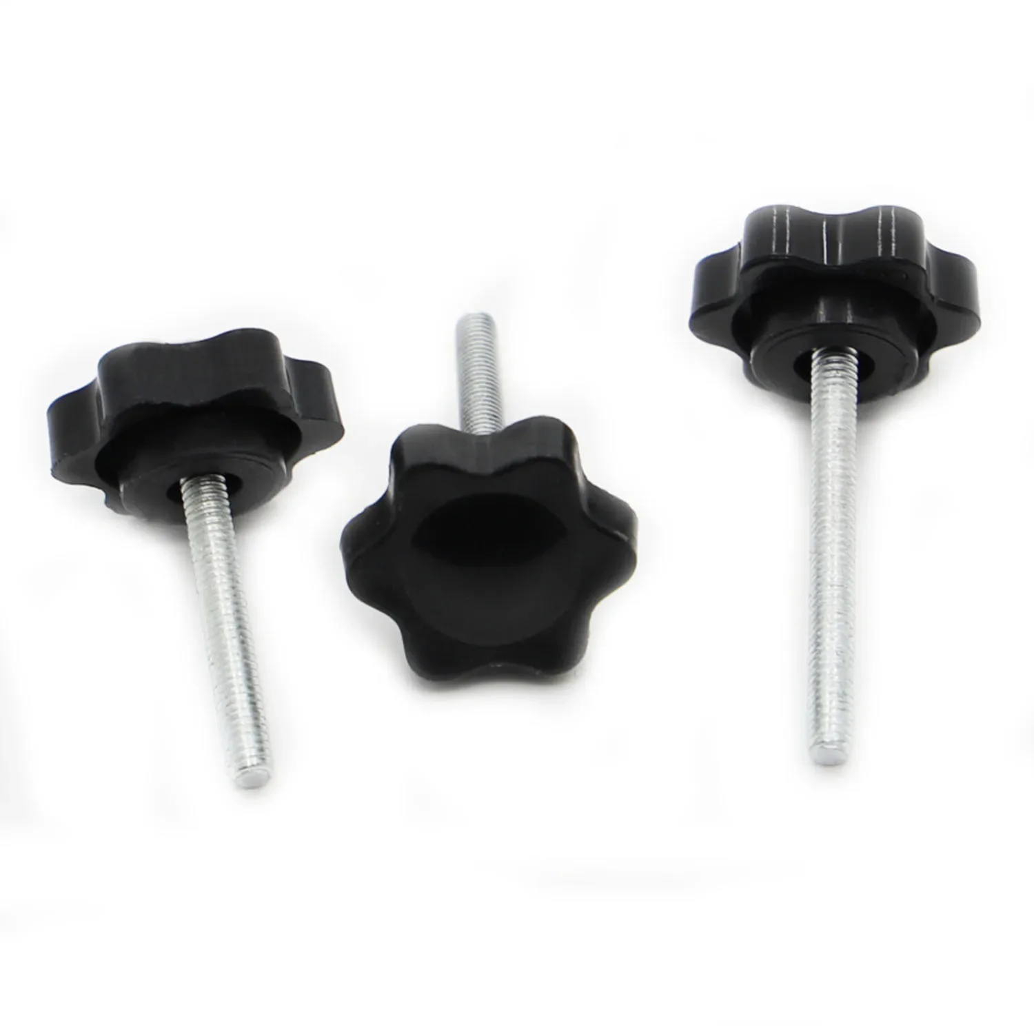 M4 M5 M6 M8 M10 M12 Сливовый бакелитовый винт с затяжкой вручную Ручка Болт Резьба