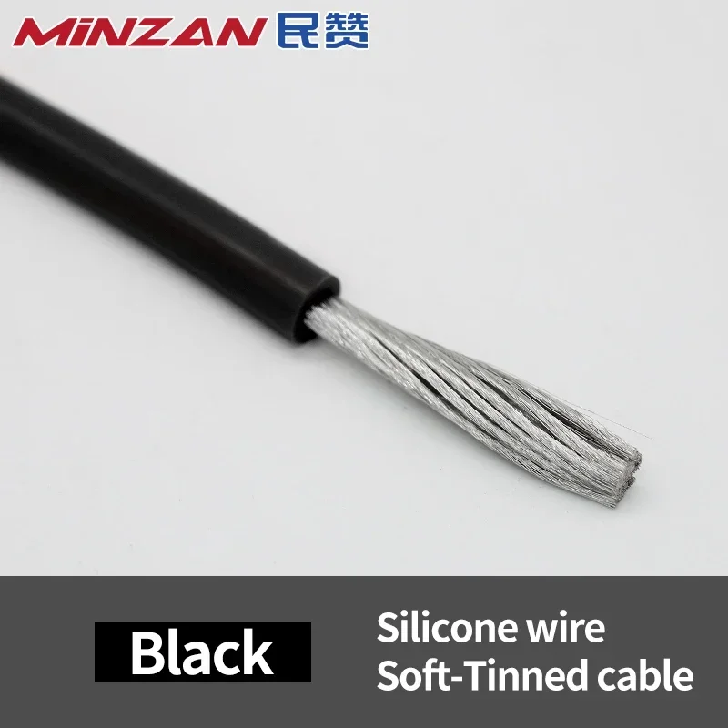 1 м, 10 м, 30 м, UL3135, ультрамягкий термостойкий силиконовый провод, ультра гибкий 10-метровый многожильный луженый медный провод для аккумулятора