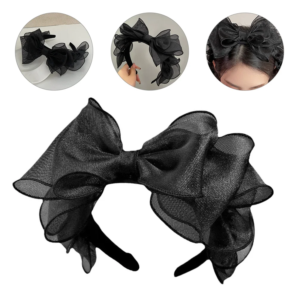 

Bow Headband Bow Hair Hoop Bowknot Hair Band Bow Knotted Headband
