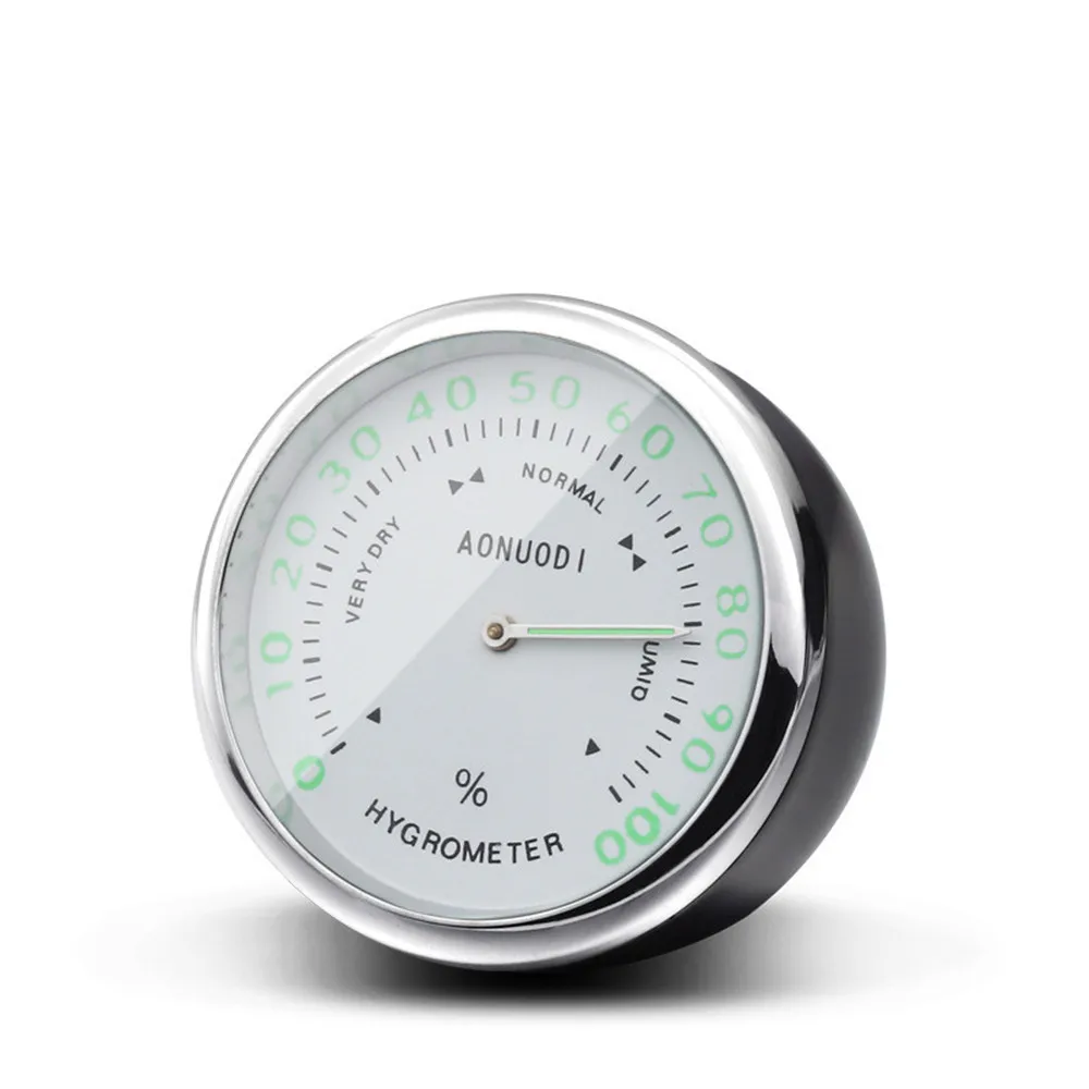 

Съемная панель приборной панели автомобиля, светящиеся часы + термометр + гигрометр, комплект 3 в 1, мини-часы для мотоцикла, велосипеда, украшение для стола