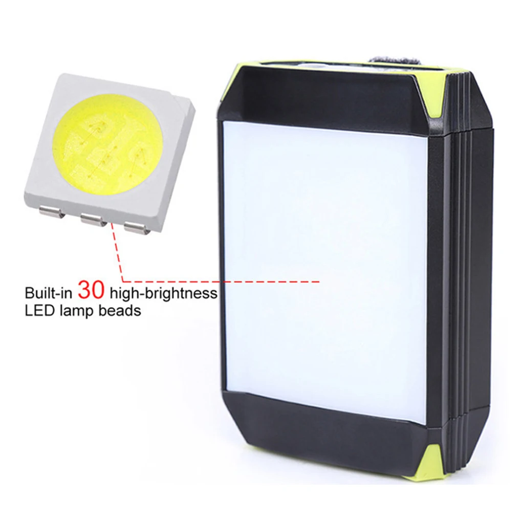 

Camping Tent Light Dimmable Flashlight Lantern Power Bank Work Lamp Fishing