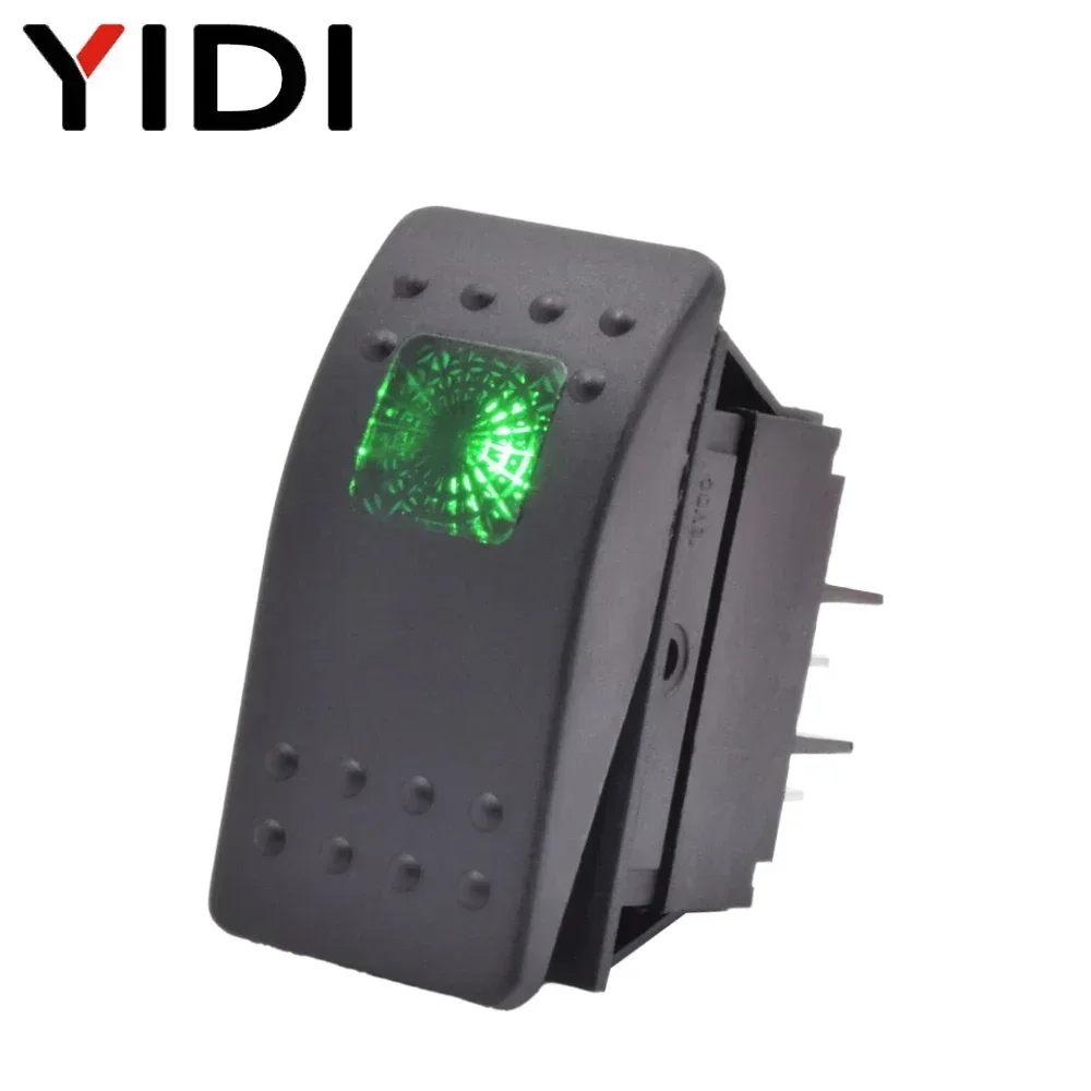 

Переключатель освещения для автомобиля лодки, водонепроницаемый, 4-контактный, 12 В, 24 В, 220 В, 5 шт. или 10 шт.