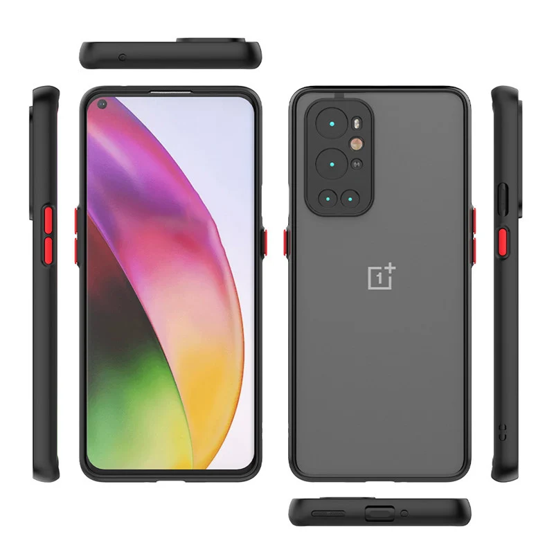 Роскошный Жесткий матовый чехол для OnePlus 9 Pro 9RT 9R 8T 8 7 7T 6T Nord 2 CE One Plus RT бронированный