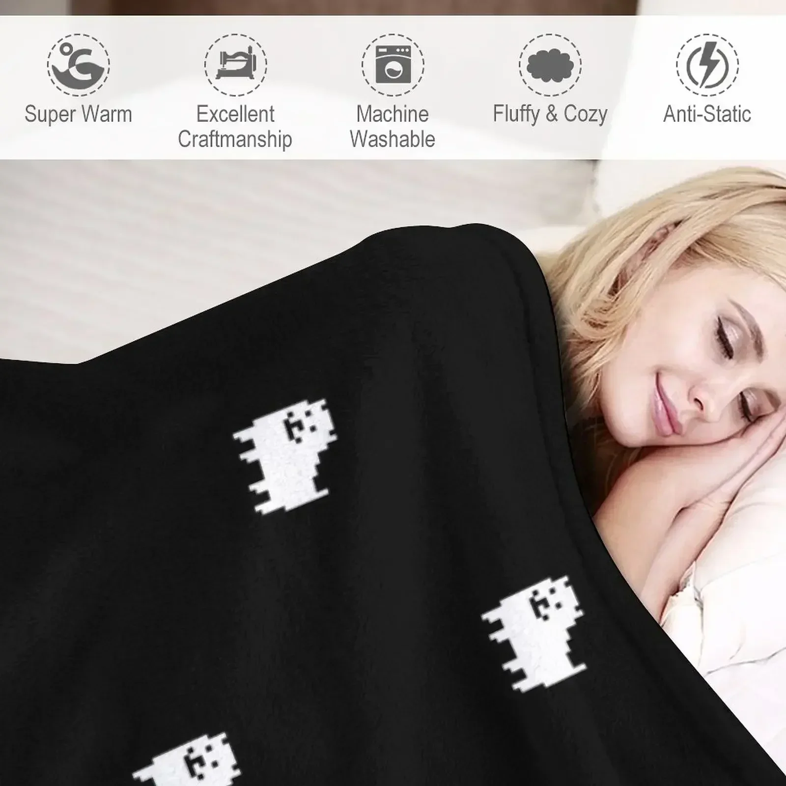 Одеяло для собак Undertale теплое зимнее красивое одеяло декоративного дивана милые