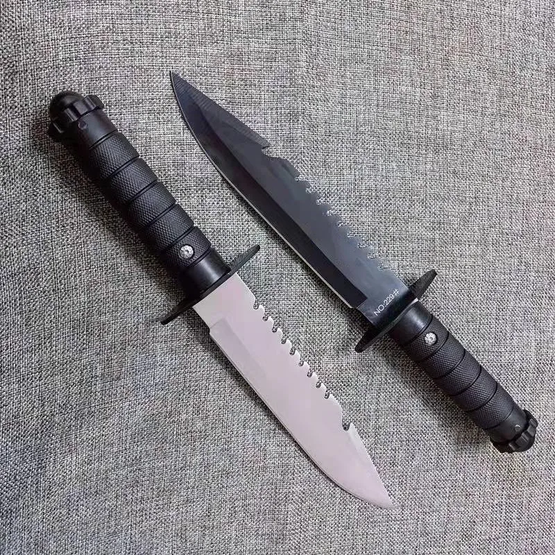 Многофункциональный нож тактический с высокой твердостью лезвия для выживания на поле и самообороны