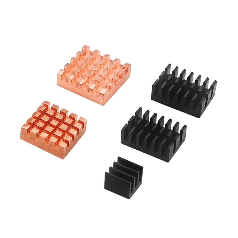 2323 LSM Heat Sink for Orange Pi 4 Lts Heatsinks Aluminum Alloy Radiator Copper Cooler Kits Passive Cooling CPU Cooler 5PCS/Pack