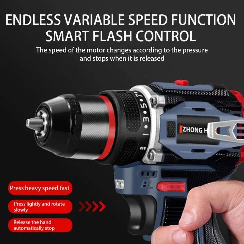 16 8 в бесщеточная дрель маленькая стальная пушка 65 нм беспроводная