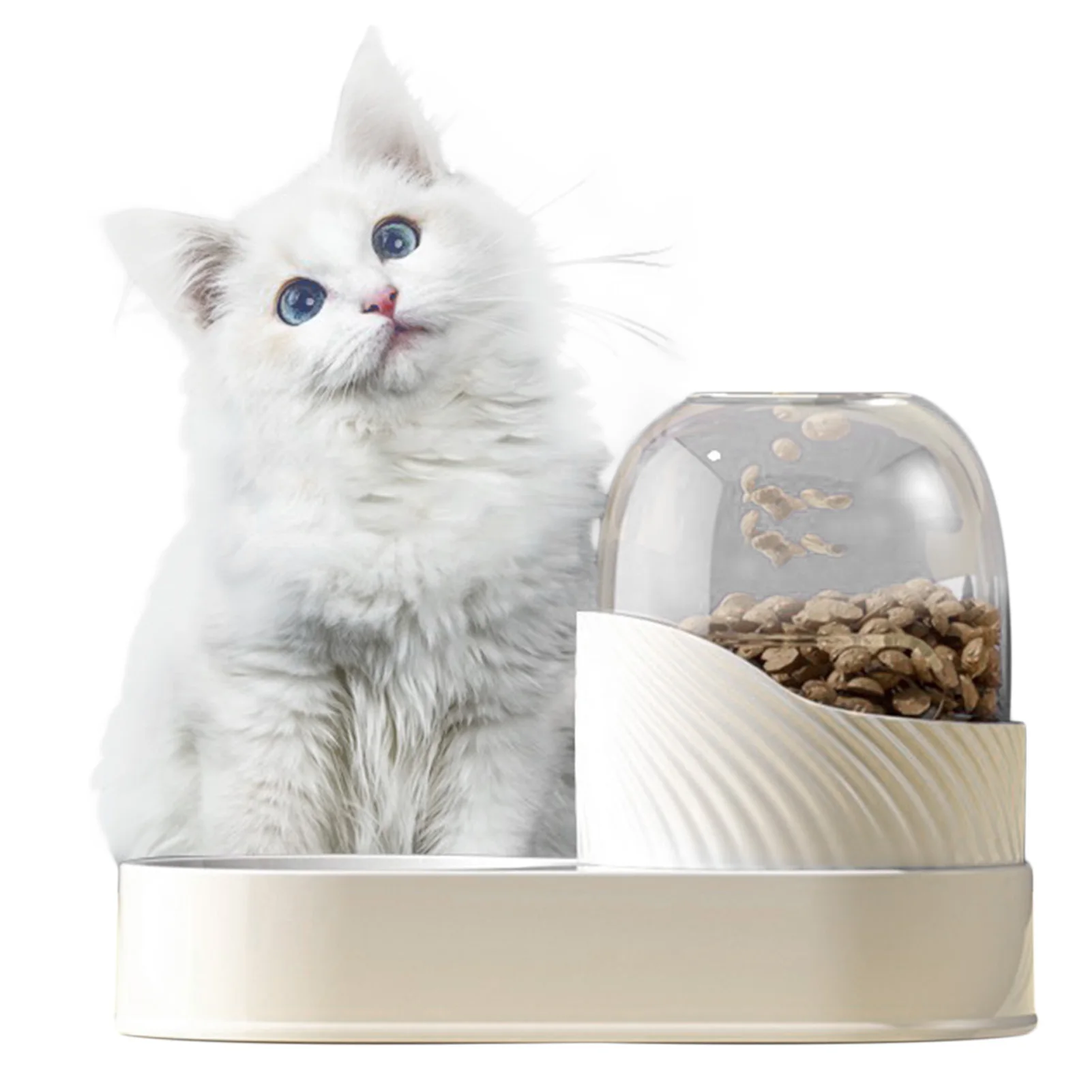 

Self Feeding Station For Pets Automatic Cat Feeder Or Water Dispenser Food Feeder And Water Dispenser With Pet Food Bowl For Dog
