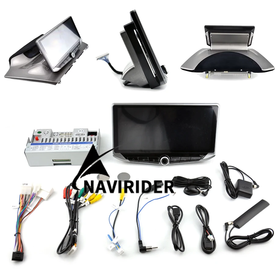 Qled экран Android 14 для Toyota Scion IQ 2008-2016 Автомобильный мультимедийный GPS стерео