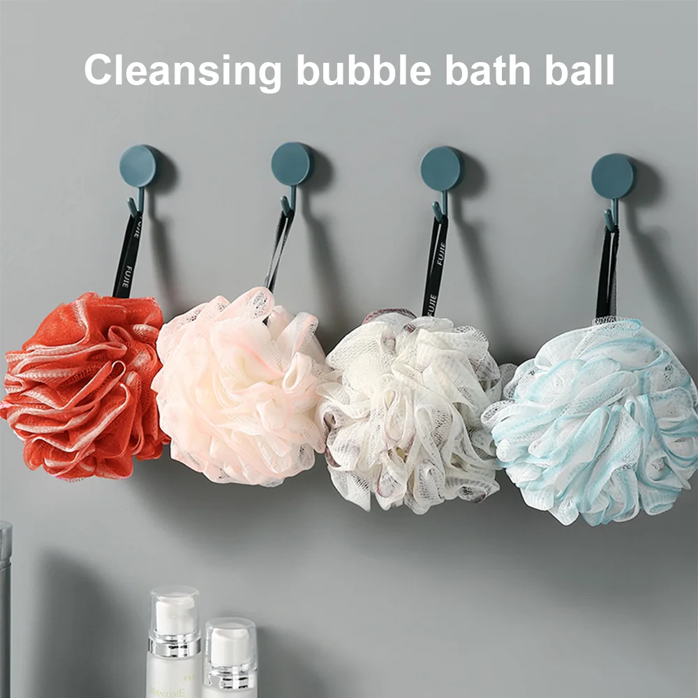 

Cleansing Bubble Bath Ball Sponge Balls Shower Puff Body Cleaner Glove Cleaning Brush Bath Ball Bathroom for Women Man