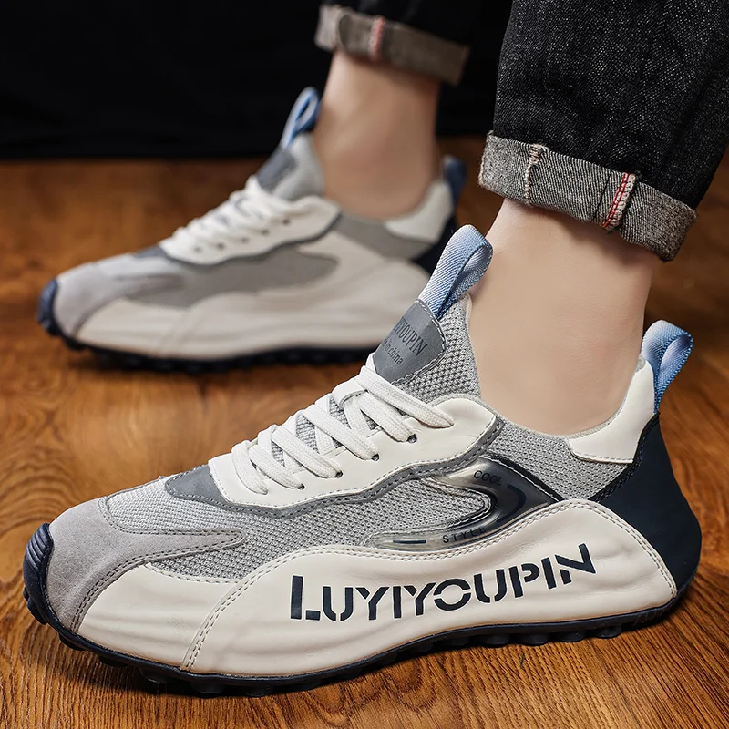 2023 New Men's Professional Golf Shoe Spring/Summer Mesh Breathable Golf Training Shoe Nail Free Non Slip Men's Golf Shoe