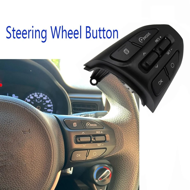 Кнопки на руль Bluetooth телефон круиз-контроль громкость для KIA K2 RIO/RIO X LINE 2017 2018 2019