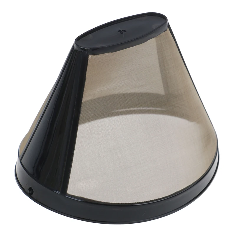 Многоразовый фильтр для кофе с ручкой моющийся Перманентный конусный из