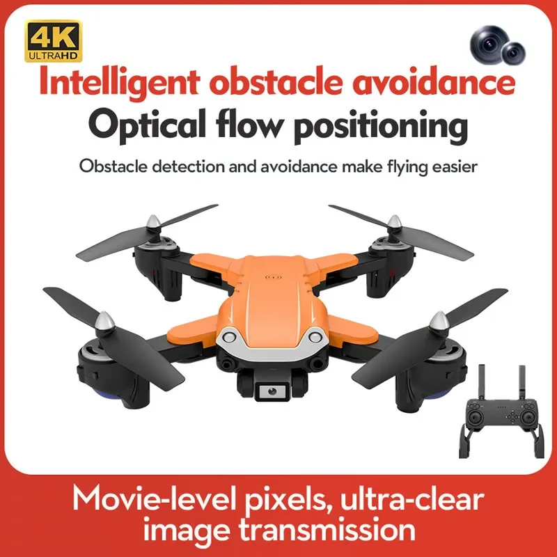 

Obstacle Avoidance Remote Control Drone 4K Dual Camera 150M Optical Flow Positioning Trajectory Flight RC Quadcopter