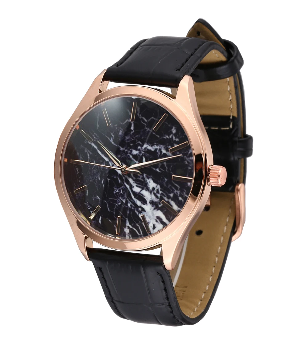 

Dropship Marble Mens Watches Creative Wrist Watch Male Wristwatches Top Brand Luxury Casual Relojes Clock Relogio Feminino Uhr