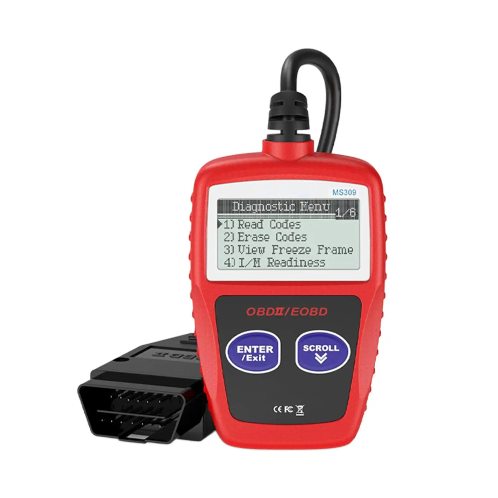 

Engine Fault Diagnostic Tool OBD II Scanner Car Engine Fault Code Reader