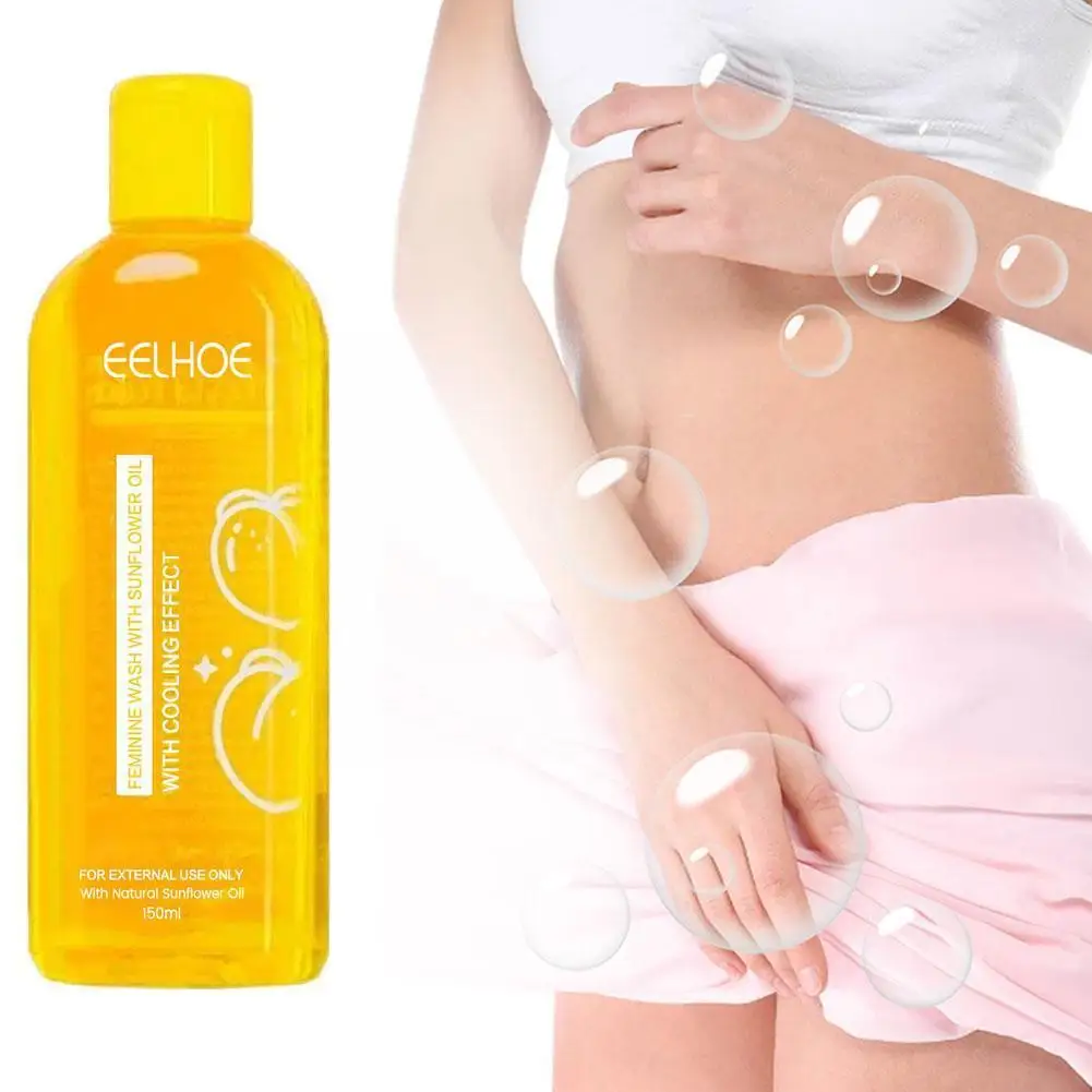 

150ml Ladies Shower Gel Invisible Part Cleaning Moisturizing Gel Bad Smell Care Whitening Skin Remove Shower E7U9