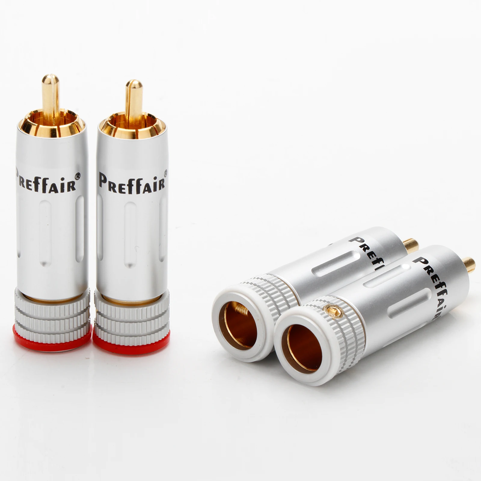 Hi-Fi аудио разъем RCA позолоченный