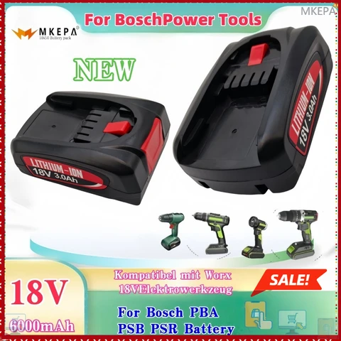 Литий-ионный аккумулятор KEPAH 18В 3000 мАч для Bosch