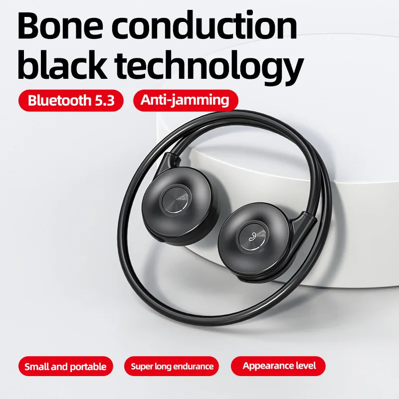 Беспроводная Bluetooth-гарнитура M1S с костной проводимостью