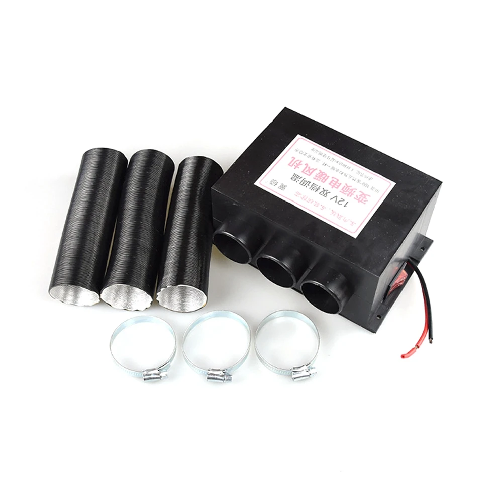 

12 В 3-портовый автомобильный обогреватель, дефростер, универсальный автомобильный обогреватель постоянного тока для грузовика, автомобиль...