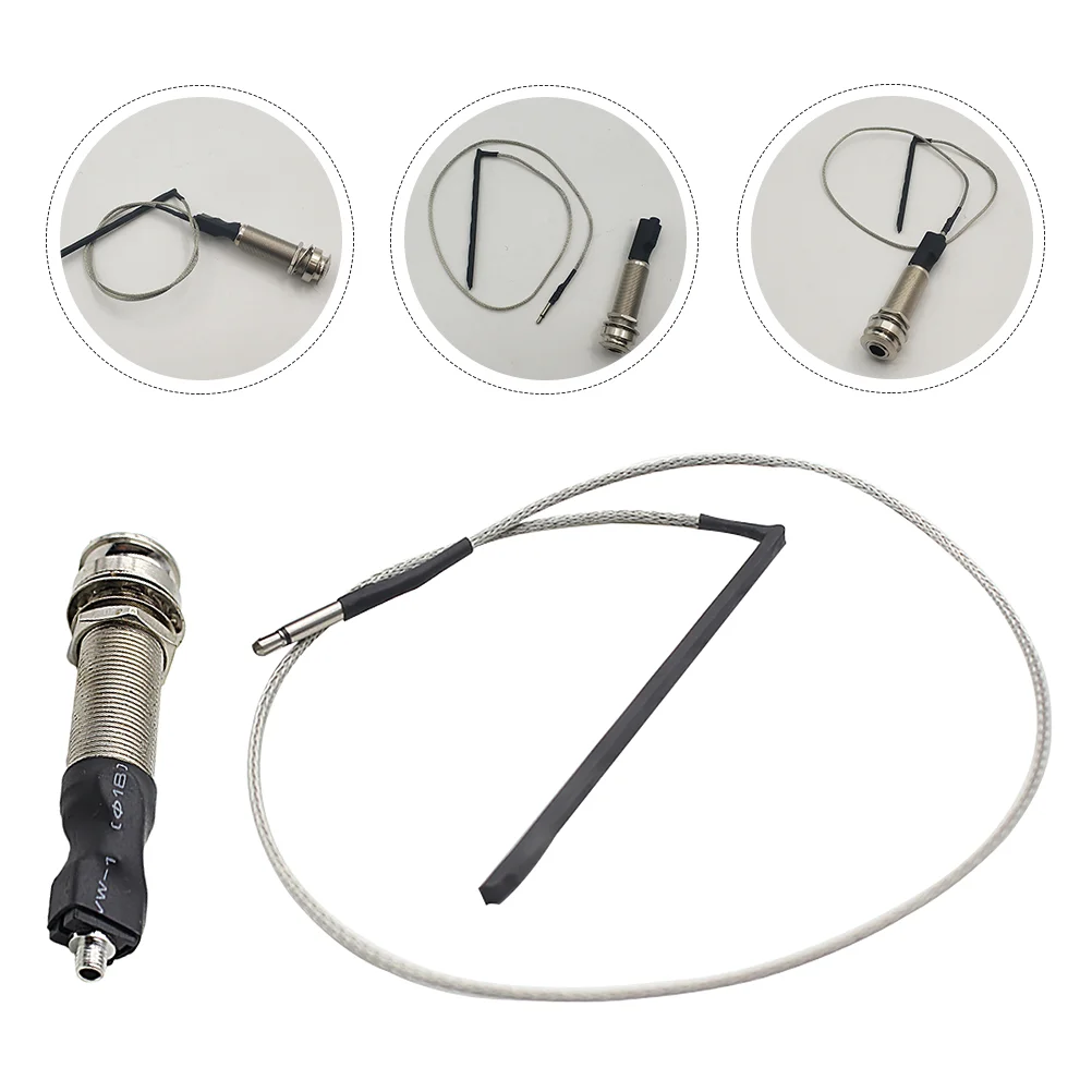 

Guitar Jack Endpin Pickup Stereo Piezo Plug Output End Pin Socket Saddle Electric Cable Transducer Rod Bass Ukulele Switching