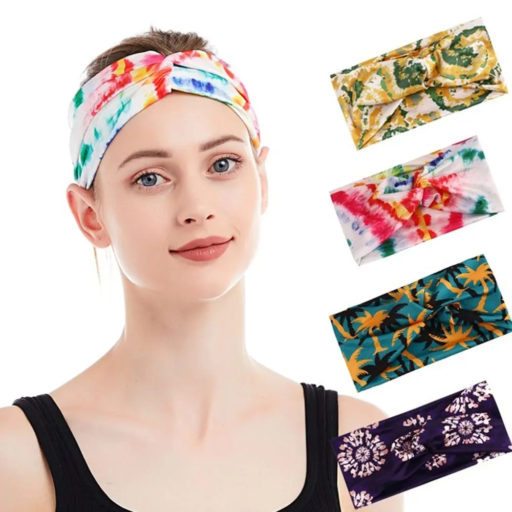 

Stretchy Twist Knot Turban Knotted Stretchy Criss Cross Turban Twisted Hair Bands Criss Cross Hair Band Wide Headwrap
