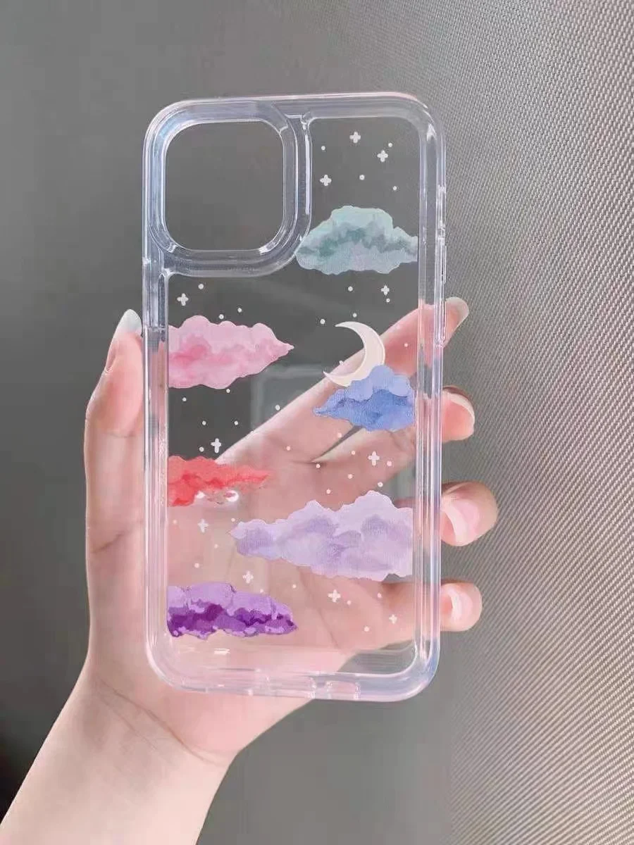

Candy Cloud Pattern Comparable for iPhone 14 14promax 14pro soft case 11 12 12PRO 12PROMAX 13 13pro 13promax tpu