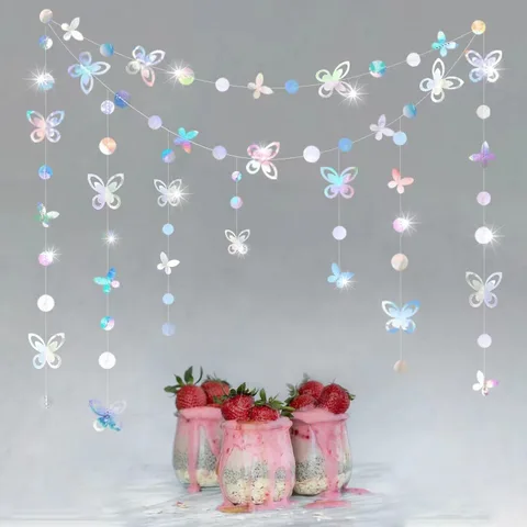 3M Растяжки-бабочки розовый золото