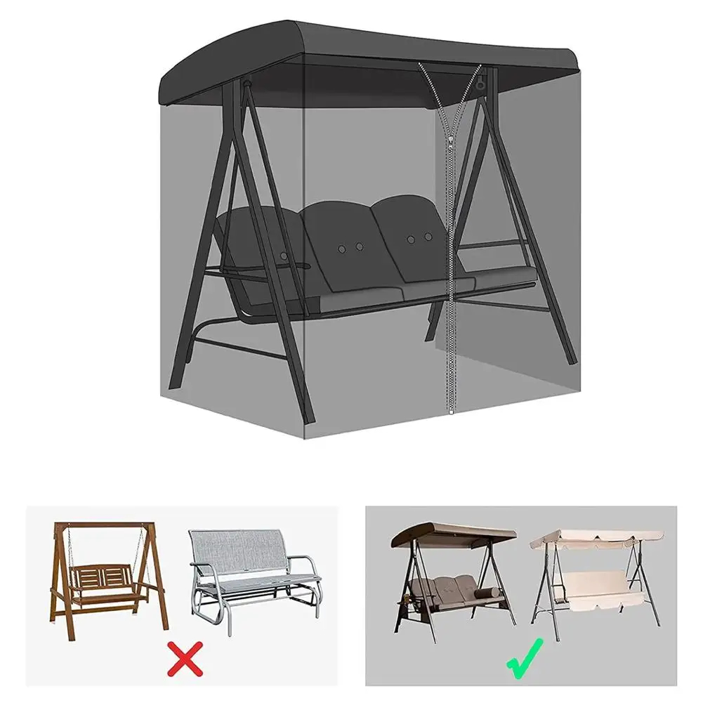 Москитная сетка для патио качели москитная ультра застежка-молния сетчатая
