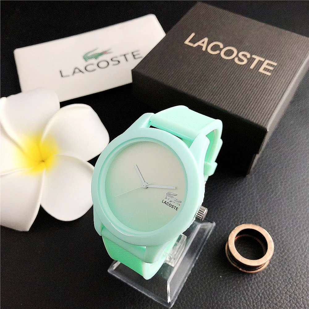 Southeast Asia popular casual simple gradual color change unique design thin silica gel men's and women's quartz watch