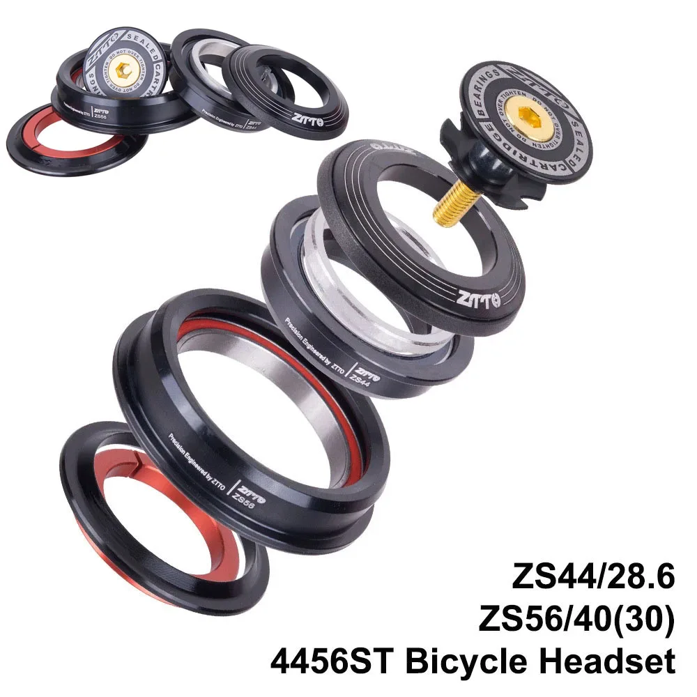 

Гарнитура для велосипедного подшипника CNC ZS44/ZS56, внешняя конусная трубка, конусная головка, прямая конусная гарнитура двойного назначения