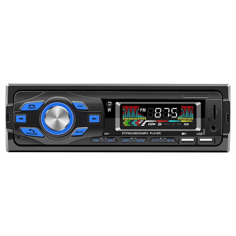 

NEW2023 Car Hands-Free Music Player Touch Screen Supports Voice Control RCA Terminal Connection Car Electronics