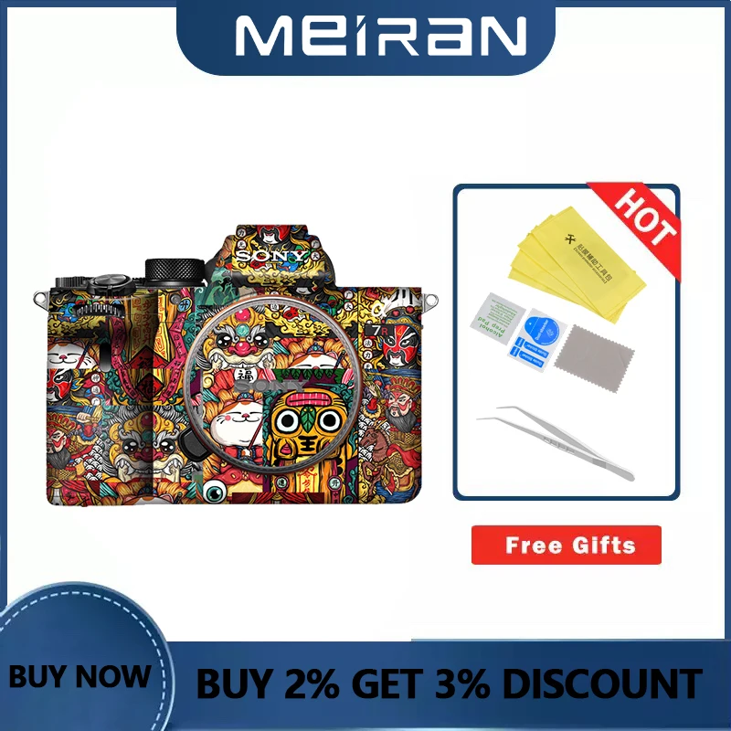 

Camera body Skin For Alpha 7R Mark IV A7R4 A7RⅣ Camera Skin Sticker Decal Protector Anti-scratch Coat Wrap Cover Case