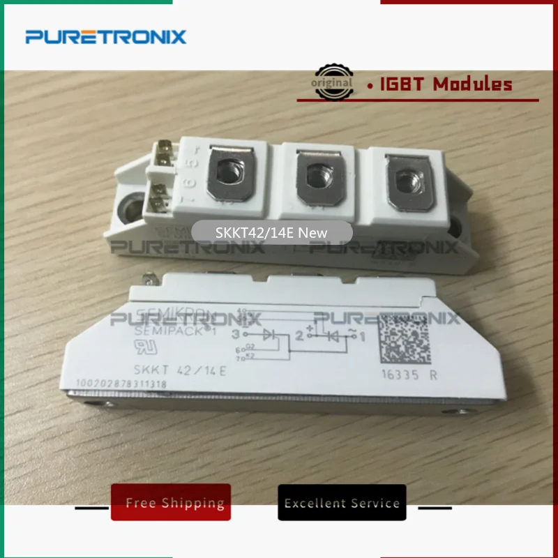 

SKKT42/12E SKKT42/14E SKKT42/16E New Original Power Module