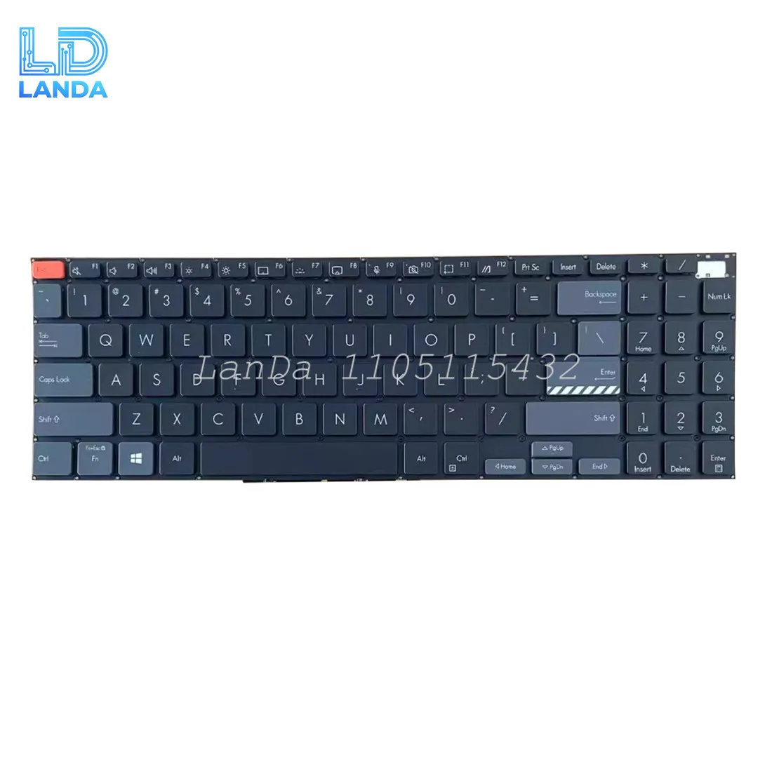 Фото Клавиатура для ASUS 15Pro M3500Q M7600 M7400 Pro 16X M7600 M6500 M6500Q K3500 США №2