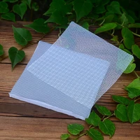 10pcs plastic flower pot mesh pad bottom grid mat prevent soil loss leak proof pad anti corrosion breathable net