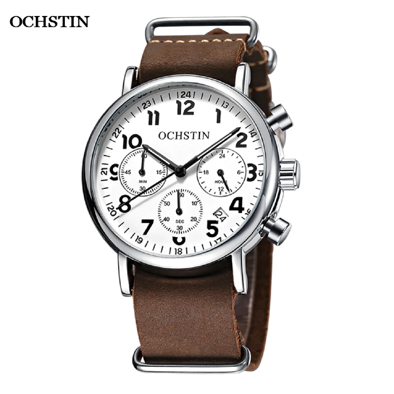 

Ochstin Watches Mens 2020 Casual Simple Watch Luxury Male Quartz Wristwatches Rel��gio masculino Waterproof Chronograph Clock