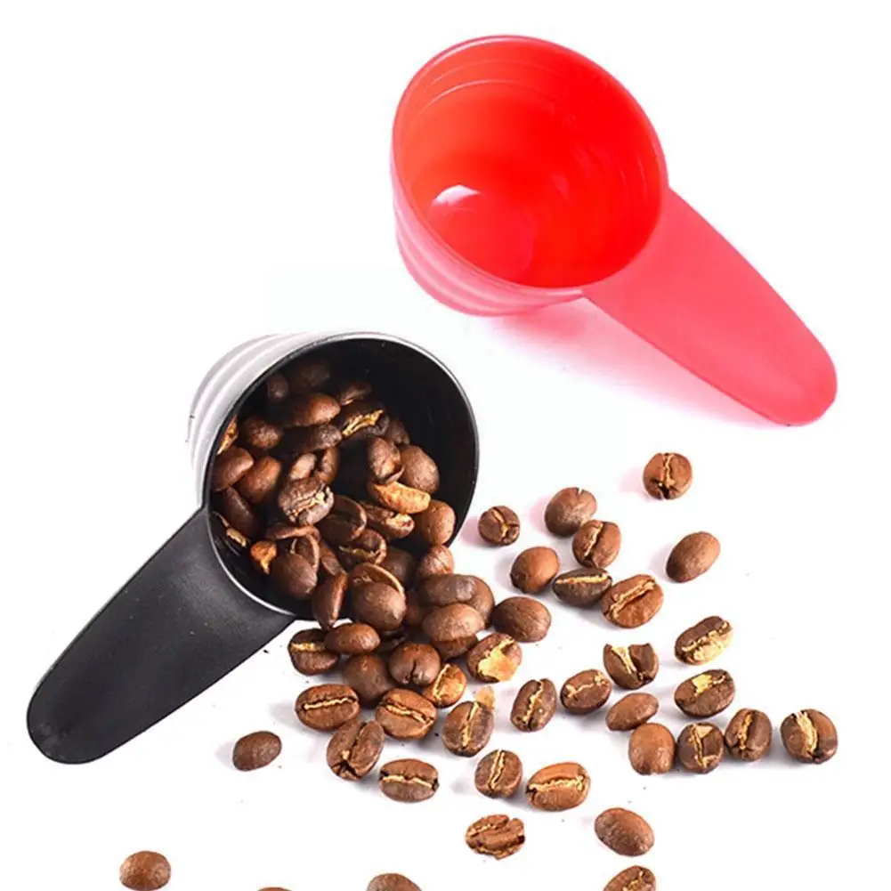 

Food Grade Plastic Measuring Spoon With Scale Coffee Milk Scoop Baking Spoons Utensils Powder R0r6