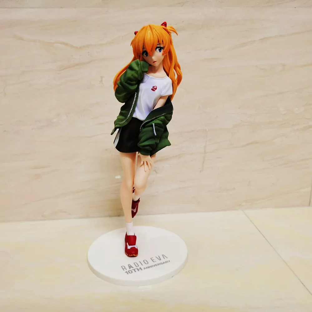 

Anime Asuka Langley Soryu Jin Dian PVC Action Figure Collectible Model Doll Toy 25cm