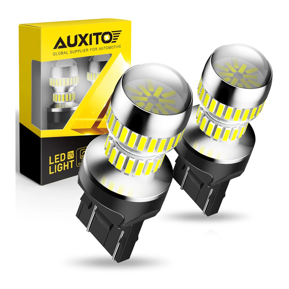 

2 шт., стандартные тормозные лампы T20 7443 W21 5 вт 7440 вт