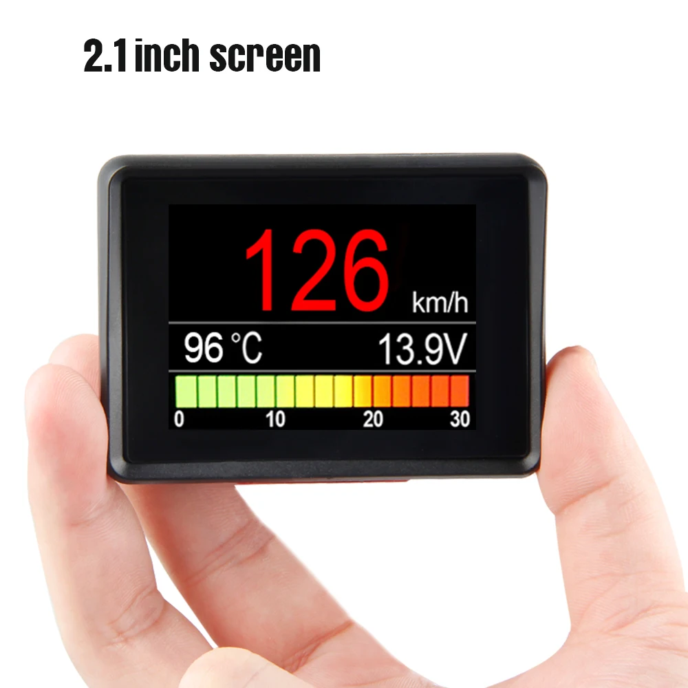 

A203 OBD2 On-board Computer Car Digital Computer Trip Display Speed Fuel Consumption Temperature Gauge OBD2 Scanner