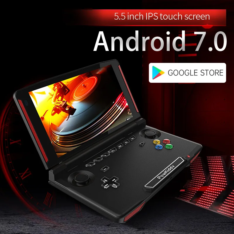 

X18 Android Handheld 5.5 Inch Psp Game Console Flip Joystick Mobile Game Nostalgic Retro Arcade High-definition Touch Screen