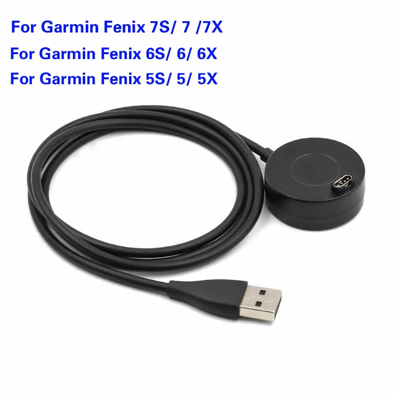 Зарядный USB-кабель для док-станции Garmin Fenix 5/5S/5X Plus 6/6S/6X 7/7S/7X Pro Sapphire CAME Vivoactive 4/3 945 45 -