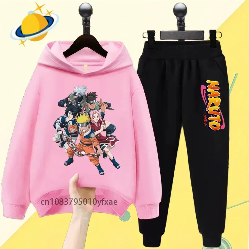 Детская Толстовка С Капюшоном Наруто В Стиле Аниме Длинными Рукавами